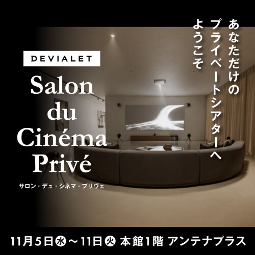 Salon du Cinéma Privé（サロン・デュ・シネマ・プリヴェ）— あなただけのプライベートシアターへようこそ —