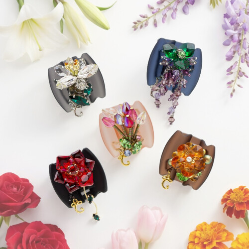 春の花を身に纏う💐ファンフラワーシリーズ