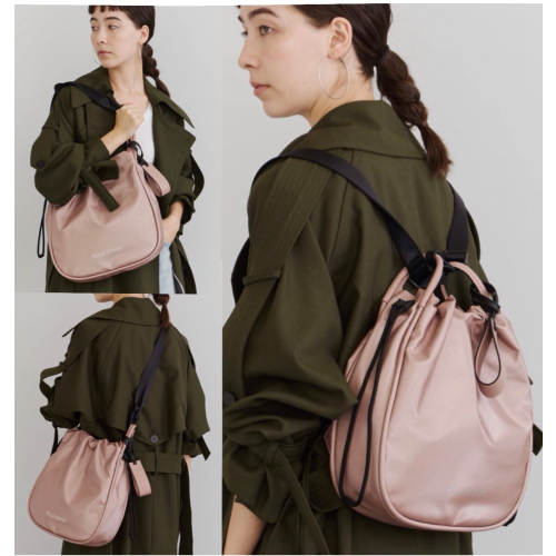【PELLE BORSA】👜👛NEW！ちょっと小ぶりな3WAYリュック♪