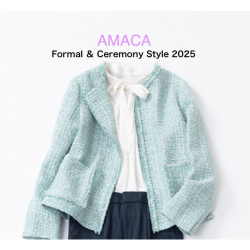 AMACA 春のセレモニースタイル  2025
