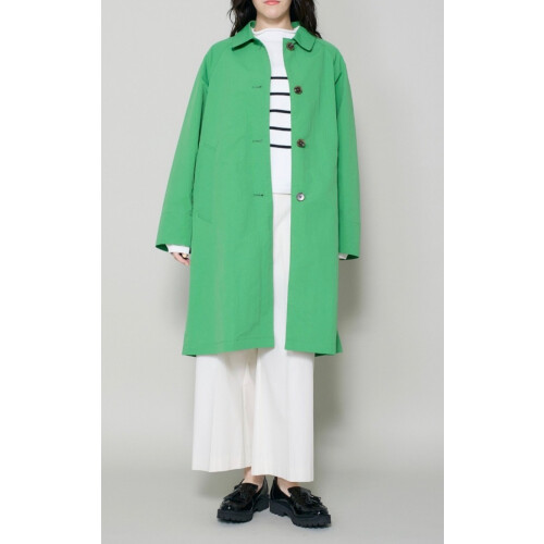 ナイロンステンカラーコート