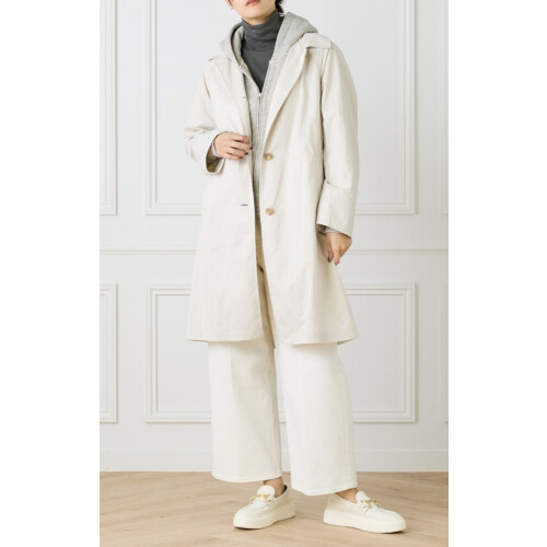 ステンカラーコート　　