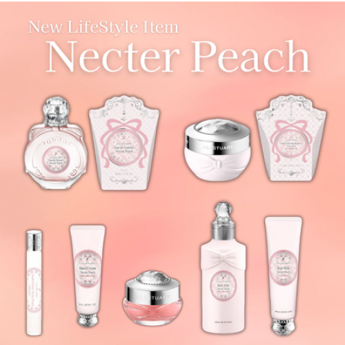 【ジルスチュアート】10月2日発売　ネクターピーチ