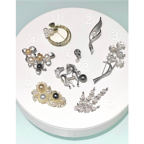 パールブローチのご紹介💫