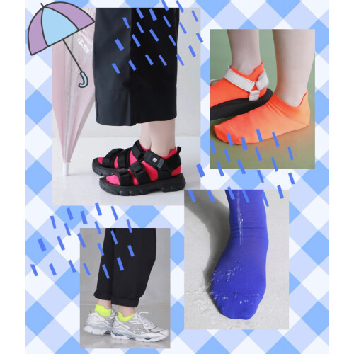 雨の日おすすめソックス☂️🧦