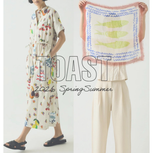 【アッシュ・ぺー・フランス】TOAST 2026 春夏コレクションが届きました！