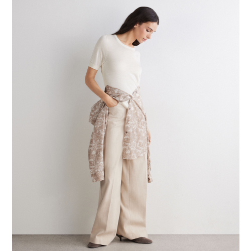 滑らかな肌触り FALCONERI  カシミヤシルクファイン