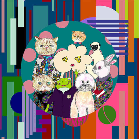 オリジナルテキスタイルブランド mannine(マンナイン)POPUP