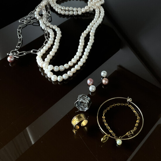 天然石と真珠のアクセサリー【ERI KAWASAKI】POPUP