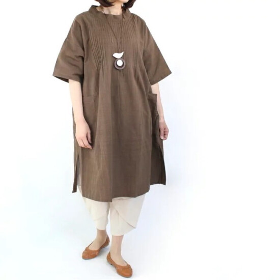 年中活躍してくれそうな、味わい深い絣のお洋服〈こっとん・なーむ 初夏のお洋服展〉