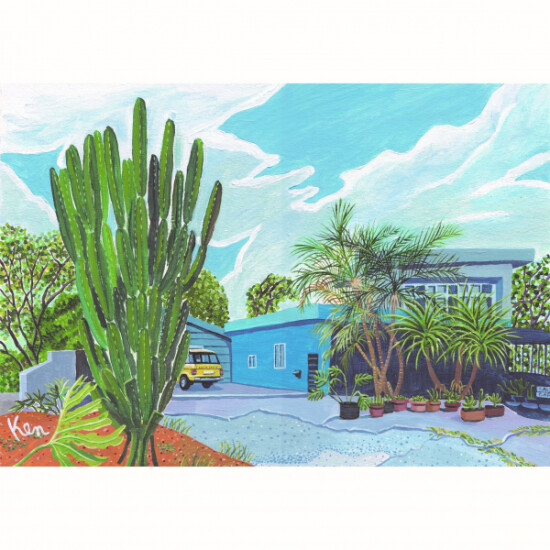 「Tropical Cafe」  荒木健二