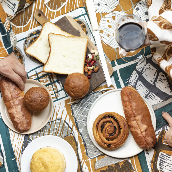 幸せな気持ちになるテキスタイル【gochisou（ゴチソウ）】POPUP