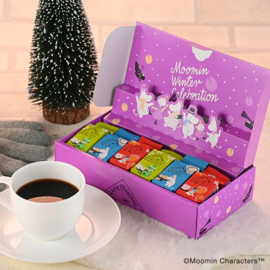 CAFE@HOME  ムーミン谷 6P WINTER BOX ”数量限定販売”のお知らせ