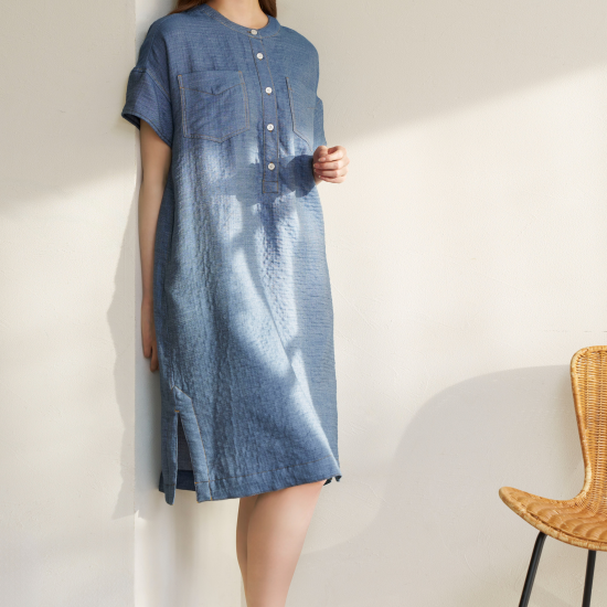 ★UCHINO★ふんわり素材のワンピース