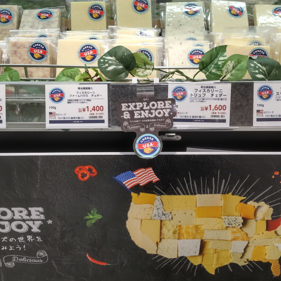 明治屋直輸入🚢　～フィスカリーニ社のチェダーチーズ試食販売🧀～　