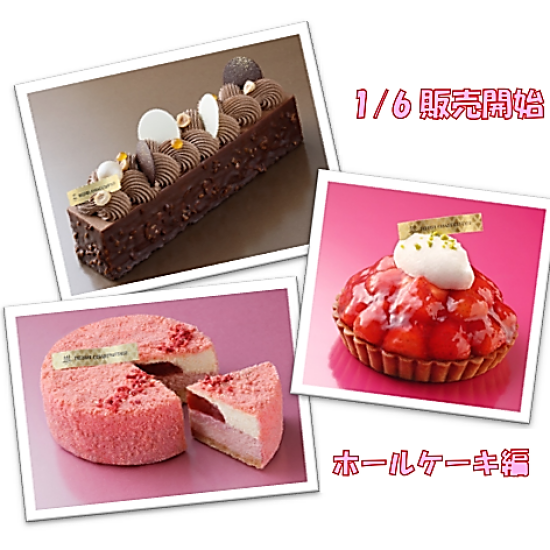 新登場🎂 ～ホールケーキ編～