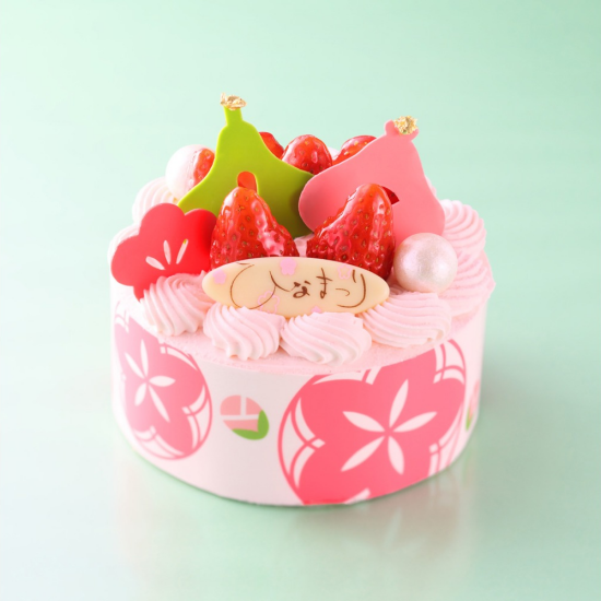 ひなまつりケーキ【HINA】🎎🍓