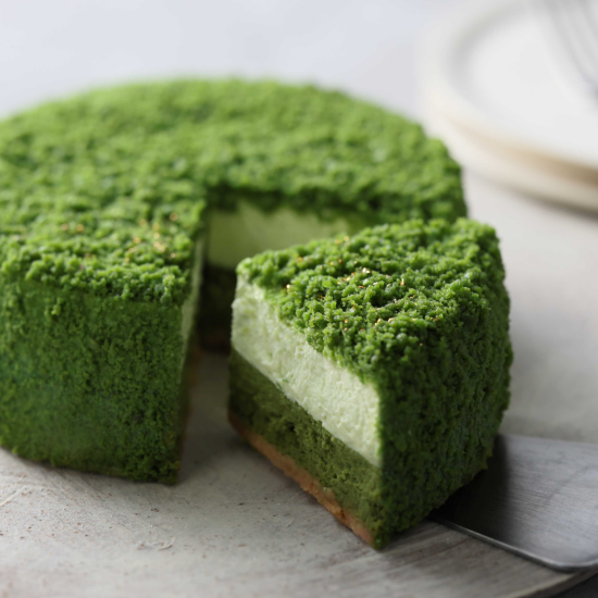 【季節限定】季節のプレミアムWチーズケーキ〈抹茶〉🍃