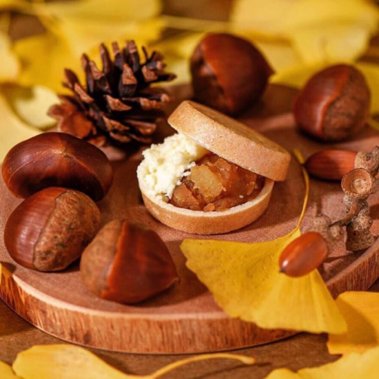 大人気‼️秋の味覚🍁あんぽーね栗きなこが登場🌟