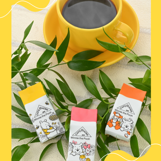 UCC☕新発売🎉CAFE@HOME POOH＆FRIENDS 🌼