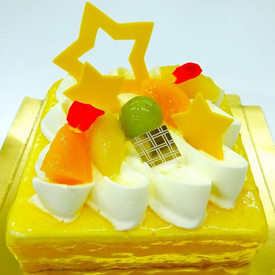 【七夕限定ケーキ】星のスクエアケーキ