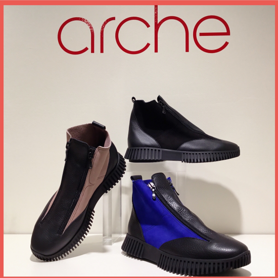 arche ☆ Wファスナーで履きやすいスニーカーブーツ🥾