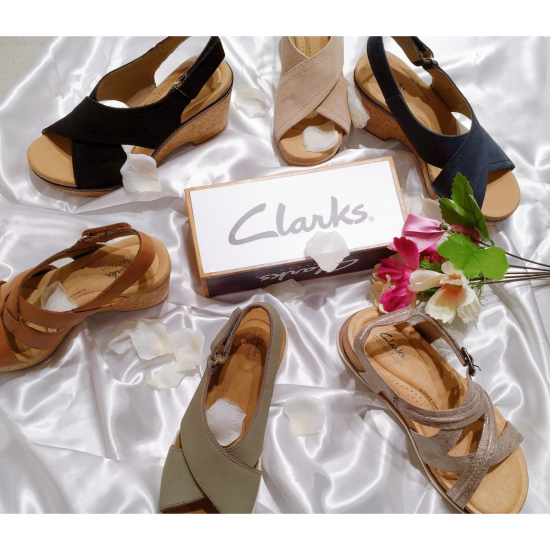 履きやすいサンダル☆Clarks☆