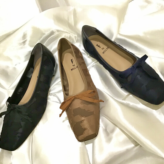 大人っぽく履ける🙆‍♀️バレエシューズ🩰