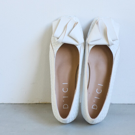 大人かわいい💛D'ICIのモチーフ付きシューズ
