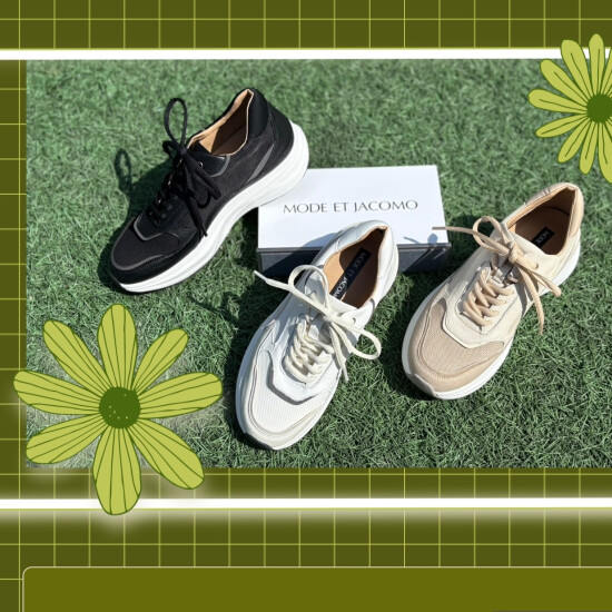 モード・エ・ジャコモ✨スタイリッシュスニーカー👟