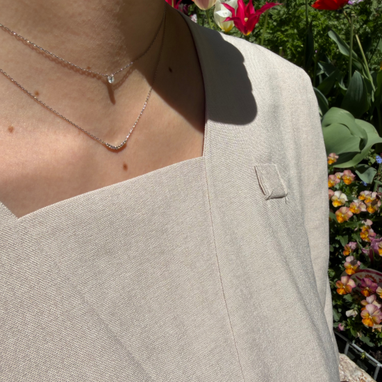 4月の誕生石 ダイヤモンドネックレスのご紹介💎🫧