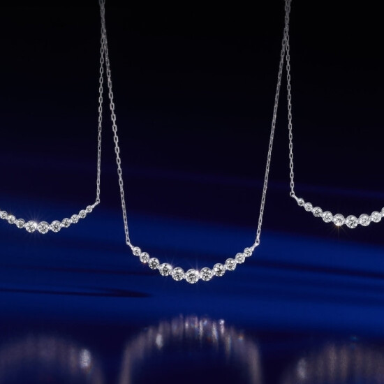 Diamond Bar Necklace