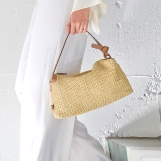 【PELLE BORSA】👜👛 涼やかなメッシュの2WAYショルダー