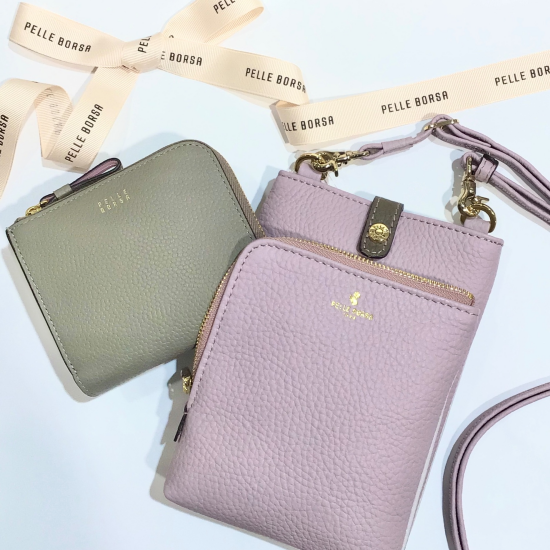 【PELLE BORSA】👜👛 Mother’s Day Gift 🎁コンパクトなお出かけセットでGO！