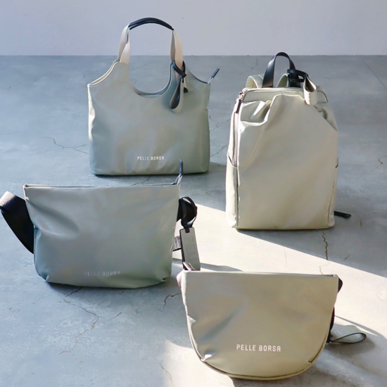 【PELLE BORSA】👜👛　チアーズシリーズに新色【セージ】登場！