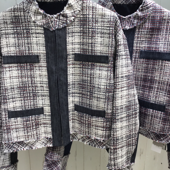 今年らしい秋のツィードジャケット✨