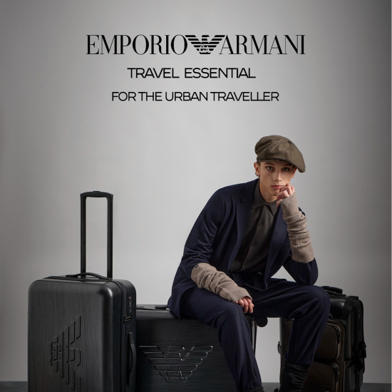 【エンポリオアルマーニ メンズ】旅行の必需品になること間違いなし！Travel Essential 新作のご紹介
