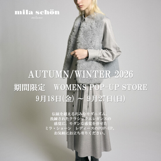 ミラ・ショーン　WOMENS POP-UP STORE