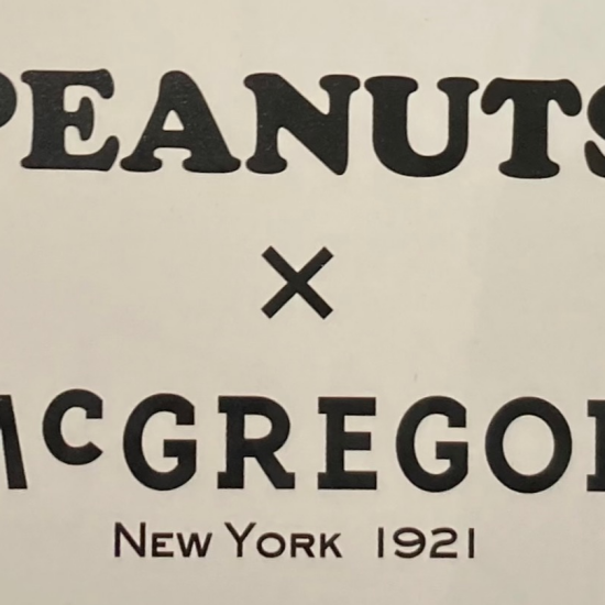 PEANUTS×MCGREGOR