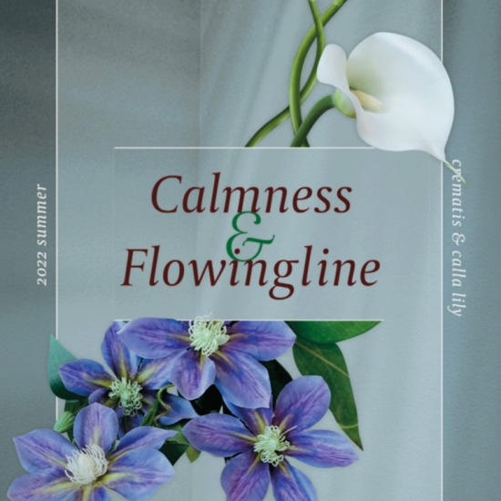 2022夏コレクション「Calmness & Flowing line」