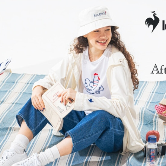 フランスのスポーツブランド「le coq sportif」と初コラボレーション❕