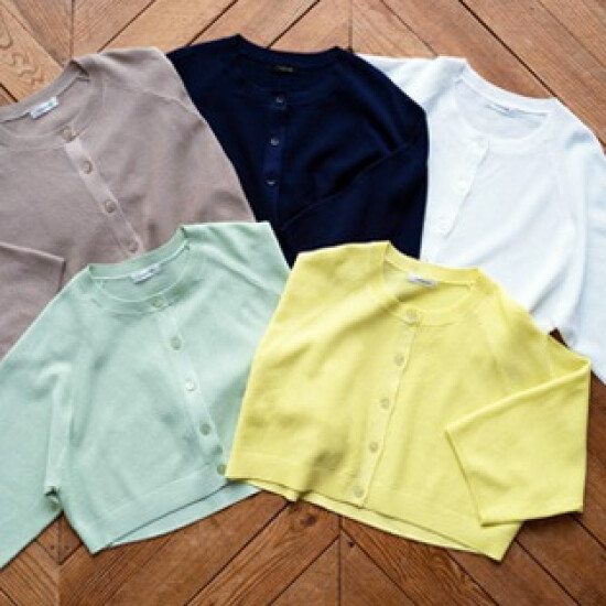 【TABASA】カラフルニットカーディガン　🌈