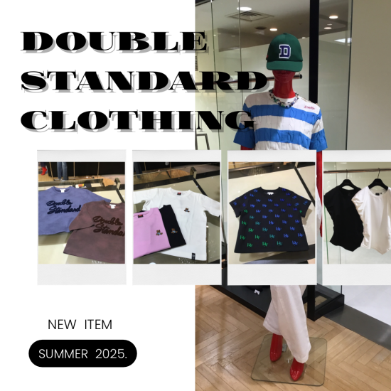 【 DOUBLE STANDARD CLOTHING 】SUMMER ITEM 2025  T−シャツ