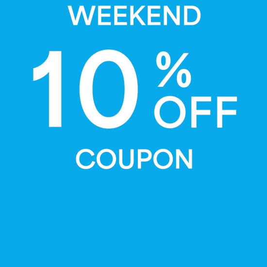 【ラシット】WEEKEND 10%OFFイベントのお知らせ