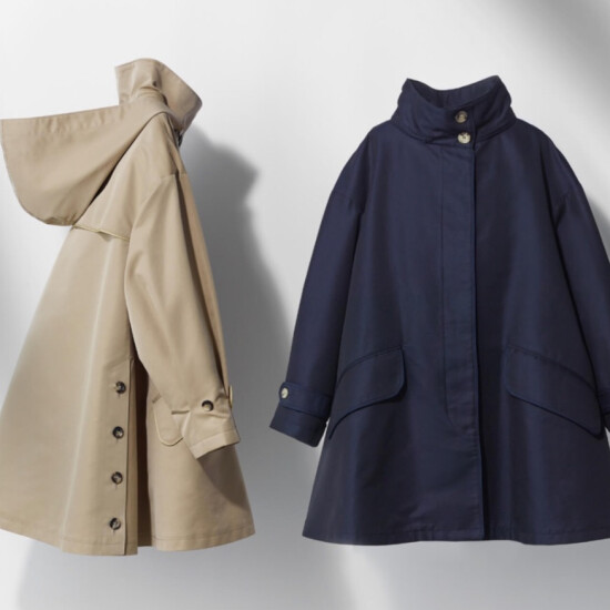 NEW CLOSET”のフード付きコート