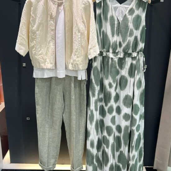 初夏のプリントで　気分をアップ　👒