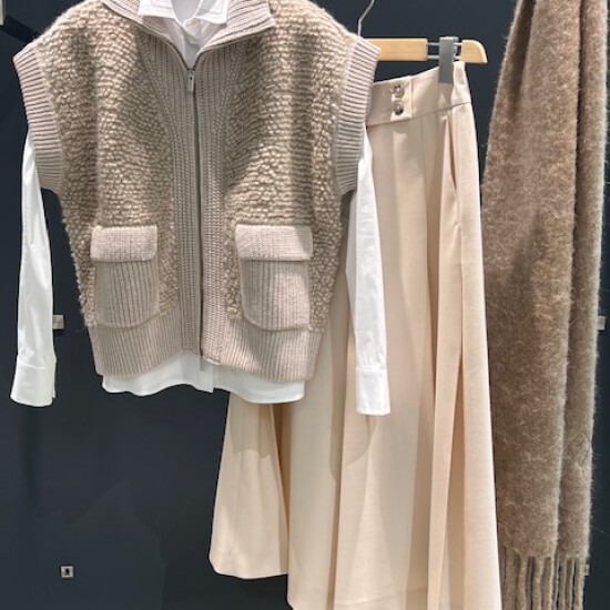 🧵　ニットベストあれこれ　🦺