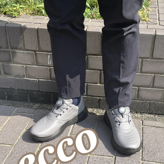 【ECCO】カッコいいだけで終わらないメンズゴルフ⛳️