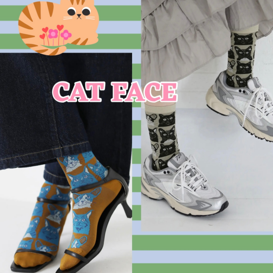 Cat Faceソックス