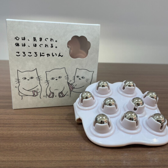 9つのボールでコロコロほぐす“ころころにゃいん”🐾